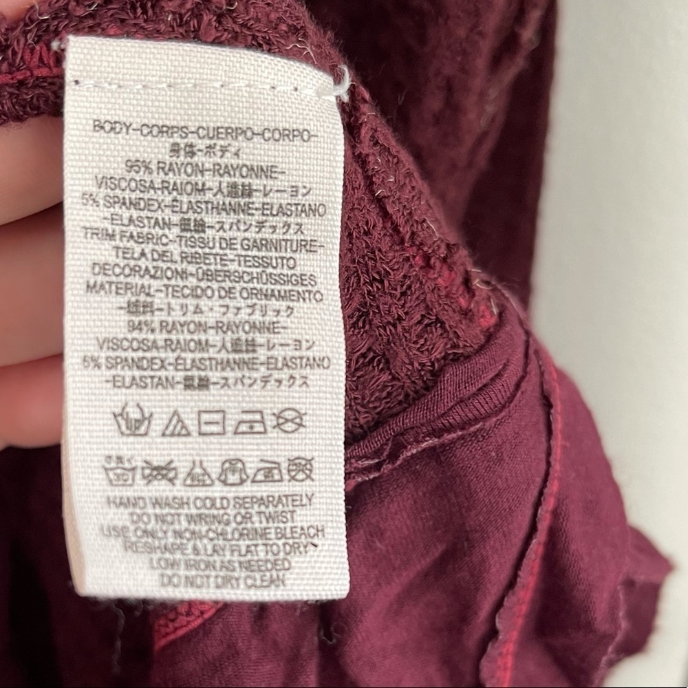 Free People Laguna Oversized Thermal Top - Picture 4 of 7